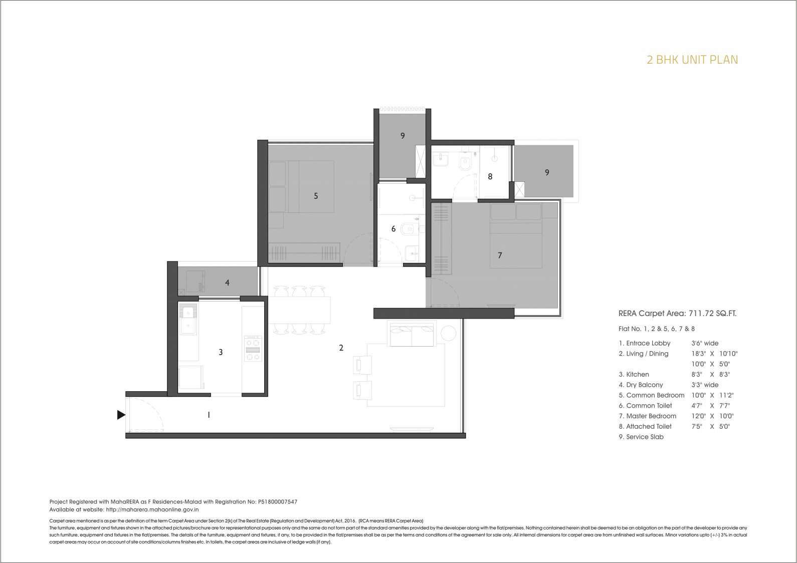 F RESIDENCY MALAD EAST